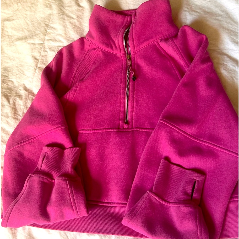 Sonic pink lululemon scuba!! Perfect condition rarely ever worn!!